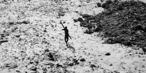 Chasseur-cueilleur de l'île des Andaman © ARCHIVES AFP