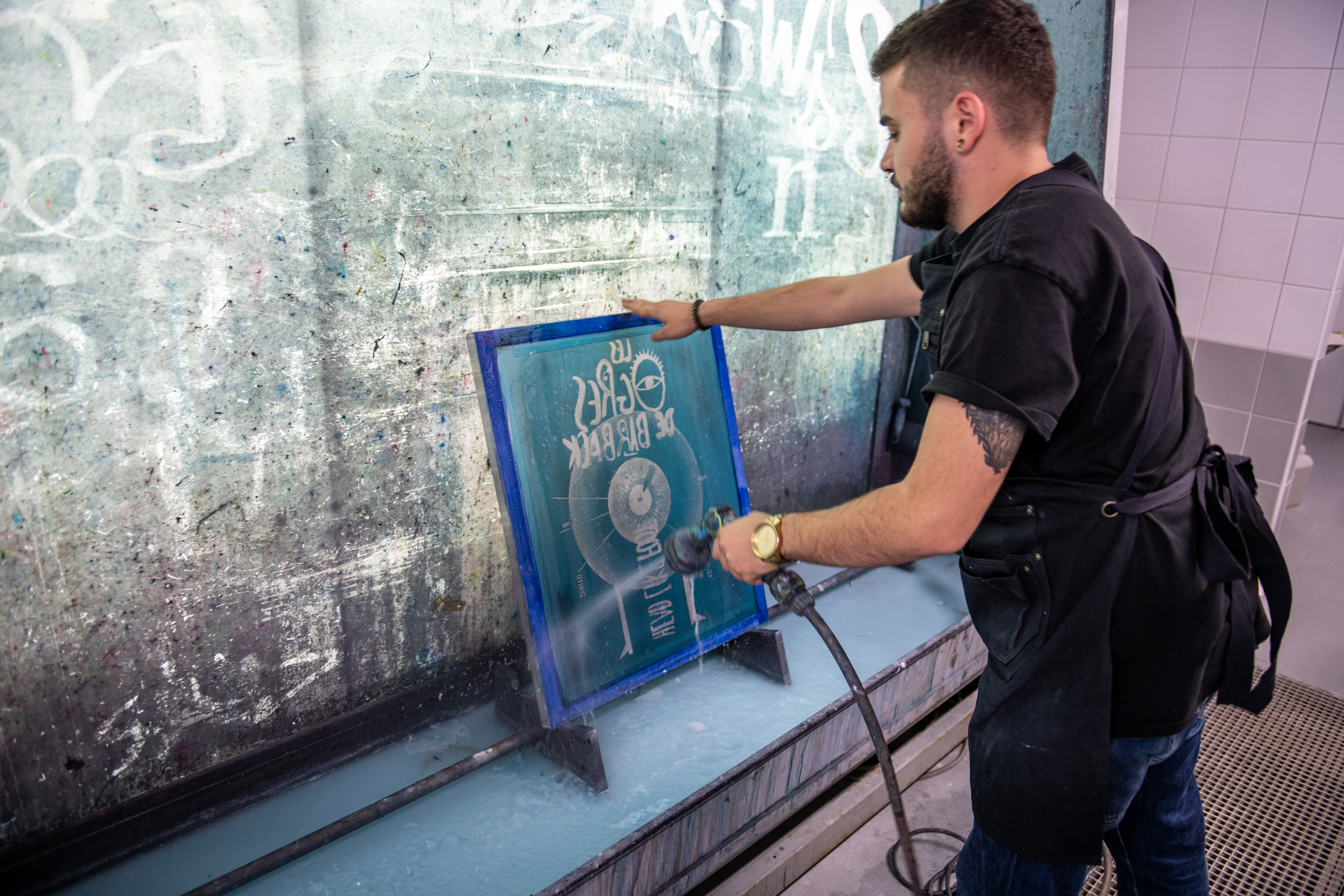 Atelier sérigraphie à Pau