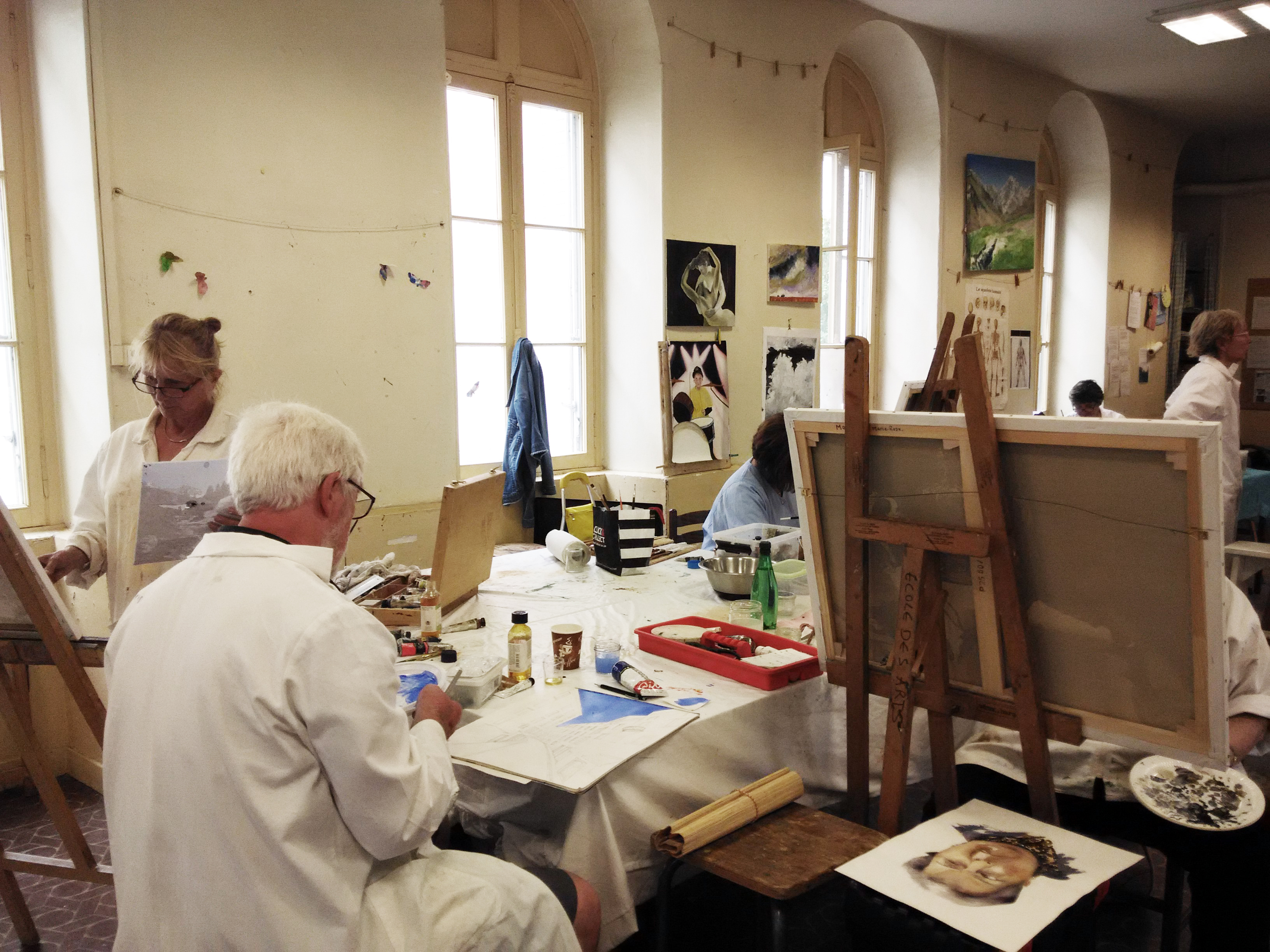 Salle des ateliers et cours publics à Tarbes.